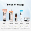 SKINCARE 5-STEP ROUTINE CLEANSER - TONER - SERUM -EYE CREAM - MOISTURIZER
