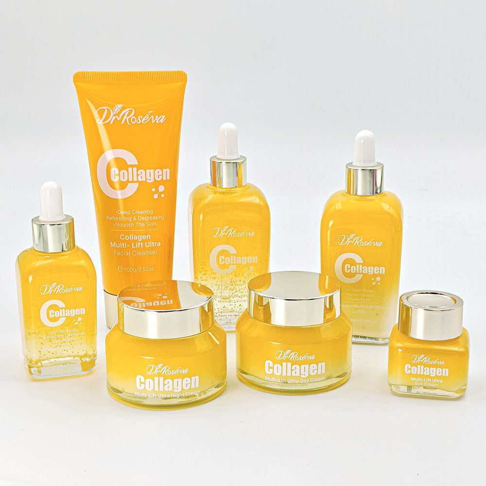 Exfoliating Hydrating And Anti Wrinkle Serum Collagen Skincare Set